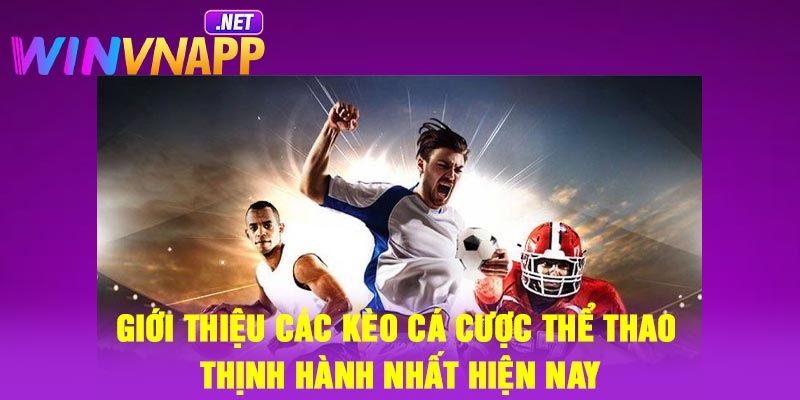 Giới thiệu các kèo cá cược thể thao thịnh hành nhất hiện nay