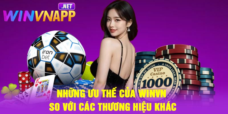 Những ưu thế của WINVN so với các thương hiệu khác 