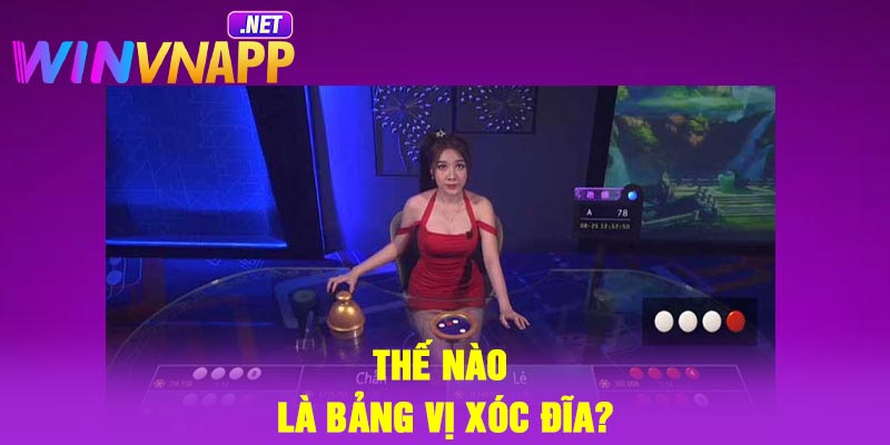 Thế nào là bảng vị xóc đĩa?